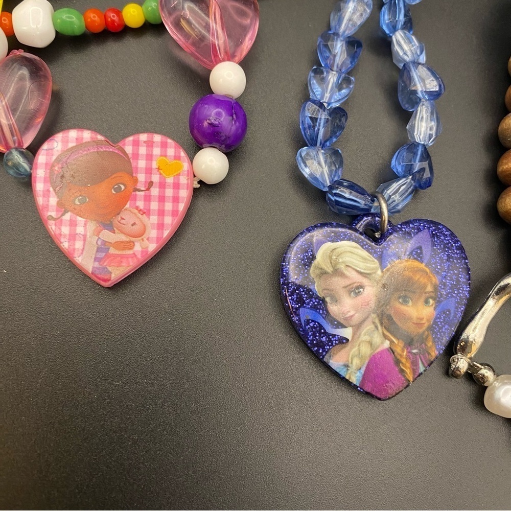 Colorful Little Girl Beaded Jewelry Set - Picture 2 of 10